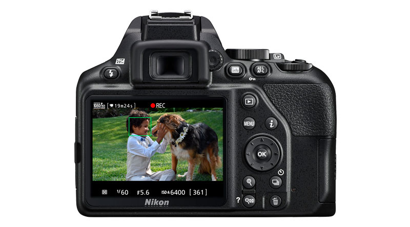Camara Nikon D5600 DX 24.2MP Video Full HD Super Kit 3 Lentes con Mochila