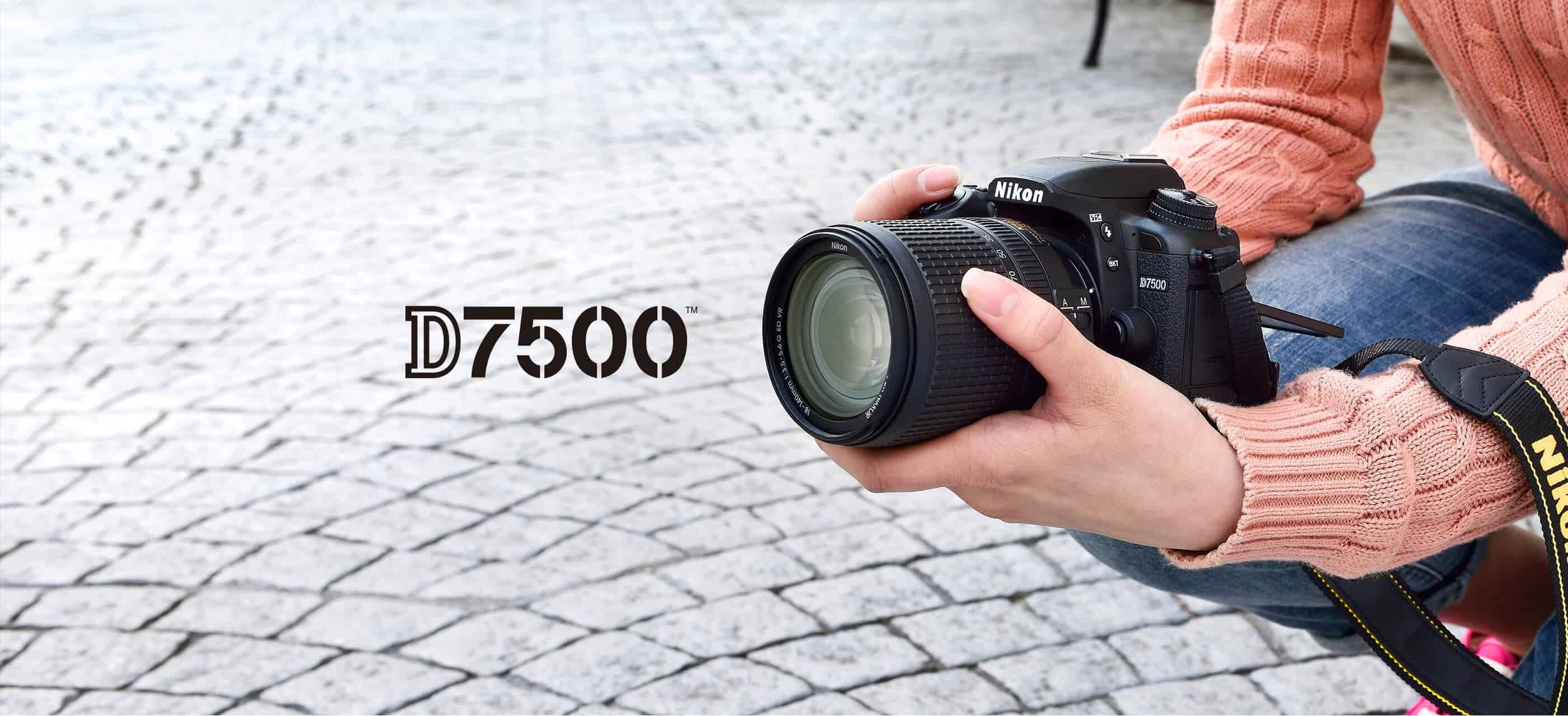 Cámara Nikon D7500 con lente 18-140mm F3.5 - 5.6 ED VR – Tienda Fotográfica  Ecuador